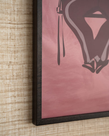 TILTIL X ARDWORKS Wall Art Sidewalk Dusty Pink B2 / B1 - Things I Like Things I Love