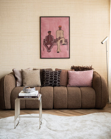 TILTIL X ARDWORKS Wall Art Sidewalk Dusty Pink B2 / B1 - Things I Like Things I Love