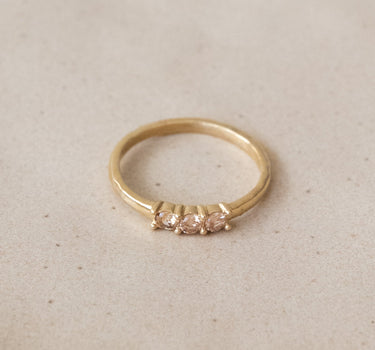 TILTIL Yara Zircon Ring Gold - Things I Like Things I Love