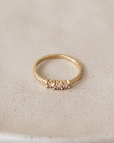 TILTIL Yara Zircon Ring Gold - Things I Like Things I Love