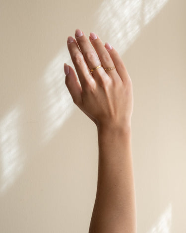 TILTIL Yara Zircon Ring Gold - Things I Like Things I Love