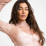 TILTIL Yole Seamed Mesh Longsleeve Sand - Things I Like Things I Love