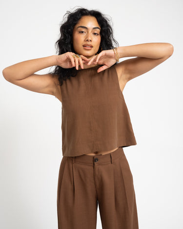 TILTIL Yoza Top Bruin - Things I Like Things I Love