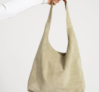 TILTIL Yuki Bag Suede Moss Green - Things I Like Things I Love
