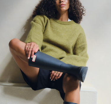TILTIL Mulla Mohair Pullover Groen