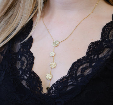 TILTIL Halskette Circle Strap Gold