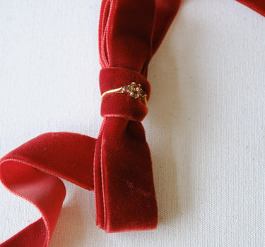 TILTIL Ring Choco Zircon Goud