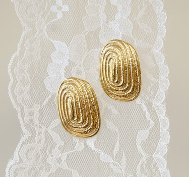 TILTIL Set van 2 Sol Stud Oorbellen Goud
