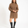 Timmy Knit Dress Brown - Things I Like Things I Love
