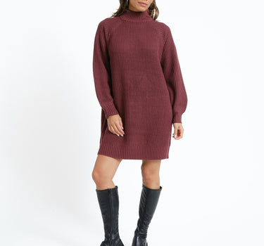 Timmy Knit Dress Fig - Things I Like Things I Love