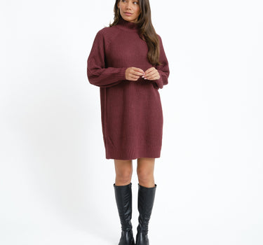 Timmy Knit Dress Fig - Things I Like Things I Love