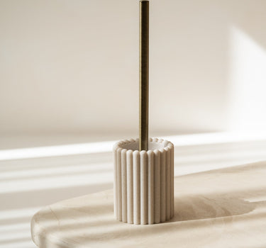 Toilet Brush Stripes Polyresin - Things I Like Things I Love