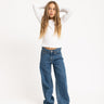 Tokyo Wide Denim GIRLS Blue Denim - Things I Like Things I Love