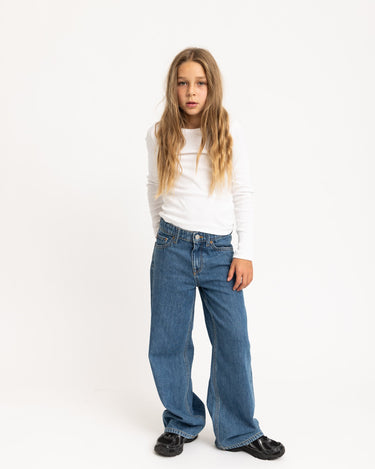 Tokyo Wide Denim GIRLS Blue Denim - Things I Like Things I Love