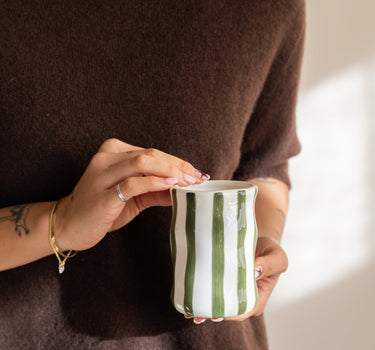Toothbrush Holder Corfu Green - Things I Like Things I Love