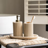 Toothbrush Holder Stripes Polyresin - Things I Like Things I Love
