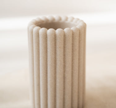 Toothbrush Holder Stripes Polyresin - Things I Like Things I Love