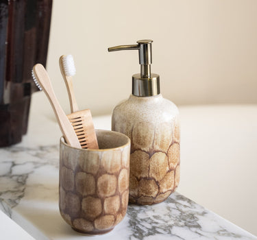 Toothbrush Holder Turtle Ceramic - Things I Like Things I Love