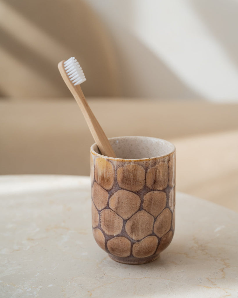 Toothbrush Holder Turtle Ceramic - Things I Like Things I Love