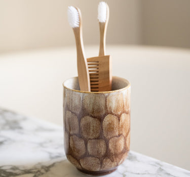 Toothbrush Holder Turtle Ceramic - Things I Like Things I Love