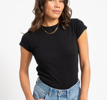 Topshop Everyday Top Black - Things I Like Things I Love