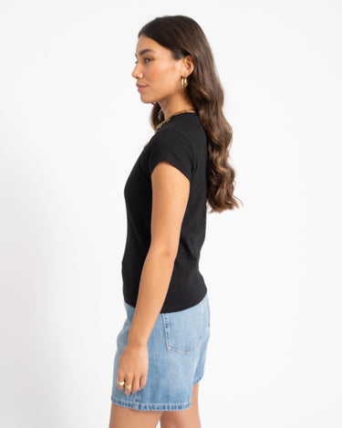 Topshop Everyday Top Black - Things I Like Things I Love