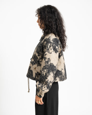 Topshop Hope Printed Jacket Abbey Stone - Things I Like Things I Love