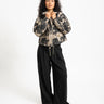 Topshop Hope Printed Jacket Abbey Stone - Things I Like Things I Love