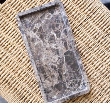 Tray Royal Marble Brown - Things I Like Things I Love