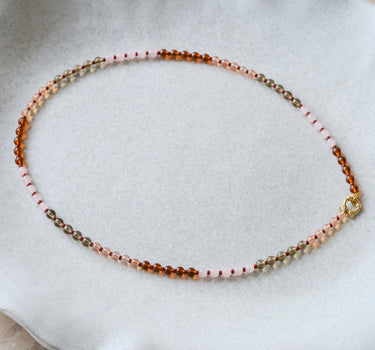 Truffle Punch Necklace Gold Multi - Things I Like Things I Love