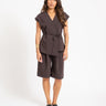 Vannah Knee Shorts Bruin - Things I Like Things I Love