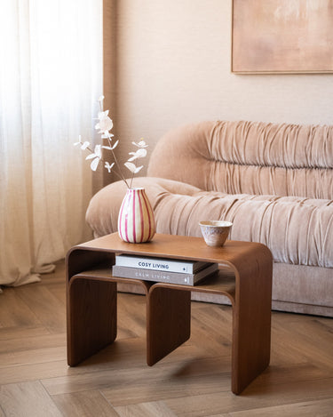 Vase Stripe Beige/Pink - Things I Like Things I Love
