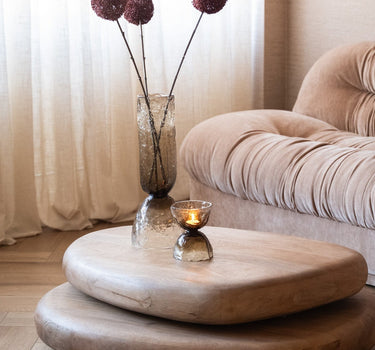 Vase / Tealight Holder Diabolo Glass - Large - Things I Like Things I Love