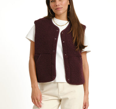 Vera Teddy Vest Winetasting - Things I Like Things I Love