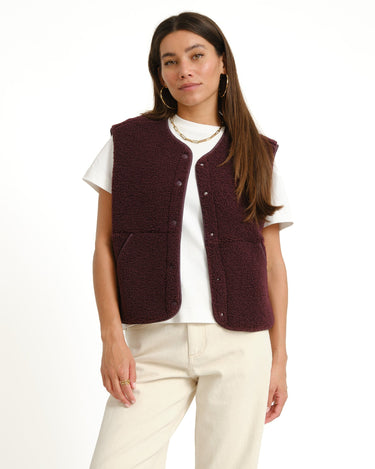 Vera Teddy Vest Winetasting - Things I Like Things I Love