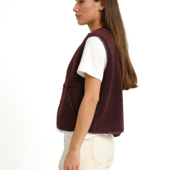 Vera Teddy Vest Winetasting - Things I Like Things I Love