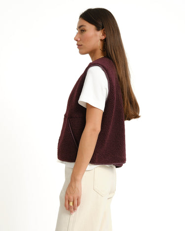 Vera Teddy Vest Winetasting - Things I Like Things I Love