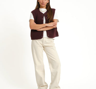 Vera Teddy Vest Winetasting - Things I Like Things I Love