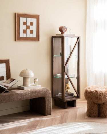 Vitrinekast Kella Hout - Things I Like Things I Love