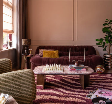 Vloerkleed Fantaisie Bordeaux - Things I Like Things I Love