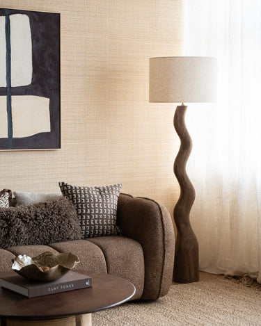 Vloerlamp Mavi Wavy Linnen - Things I Like Things I Love