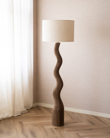 Vloerlamp Mavi Wavy Linnen - Things I Like Things I Love