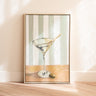 Wall Art Cocktail & Stripes - Things I Like Things I Love