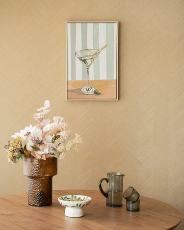 Wall Art Cocktail & Stripes - Things I Like Things I Love