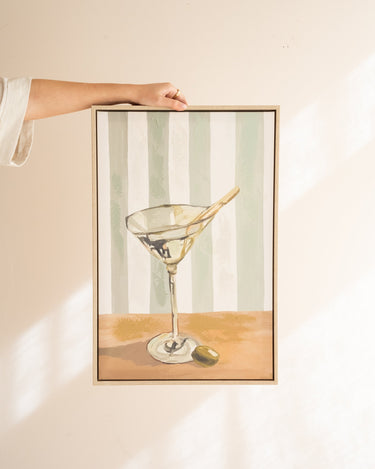Wall Art Cocktail & Stripes - Things I Like Things I Love
