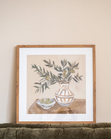 Wall Art Olive Breeze Natural Wood - Things I Like Things I Love