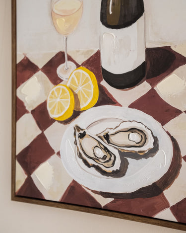 Wall Art Oysters And Wine - Things I Like Things I Love