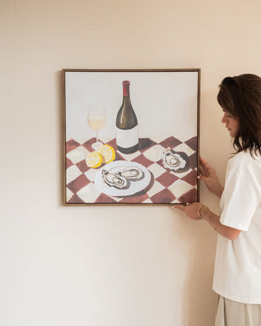 Wall Art Oysters And Wine - Things I Like Things I Love