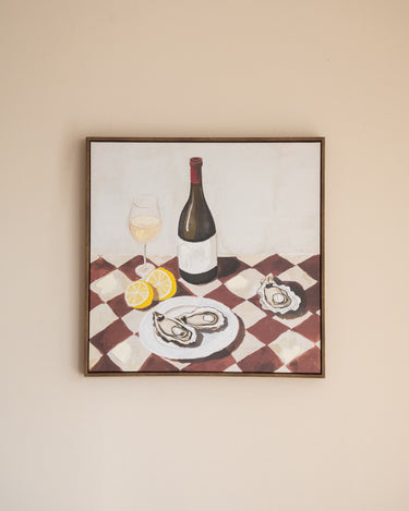 Wall Art Oysters And Wine - Things I Like Things I Love