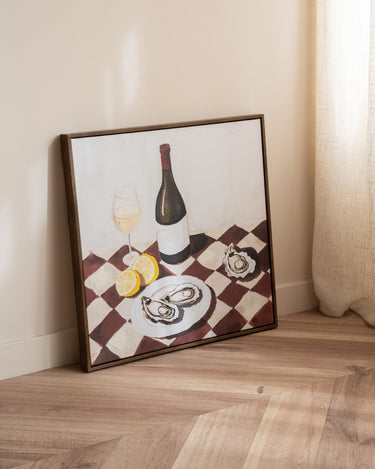 Wall Art Oysters And Wine - Things I Like Things I Love